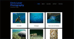Desktop Screenshot of chrisleverphotography.com